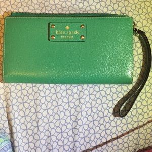 Kate Spade green wallet